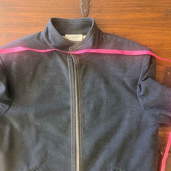 Vintage St. Johns sport gray long sleeve jacket medium pants size 12 military - Picture 16 of 16